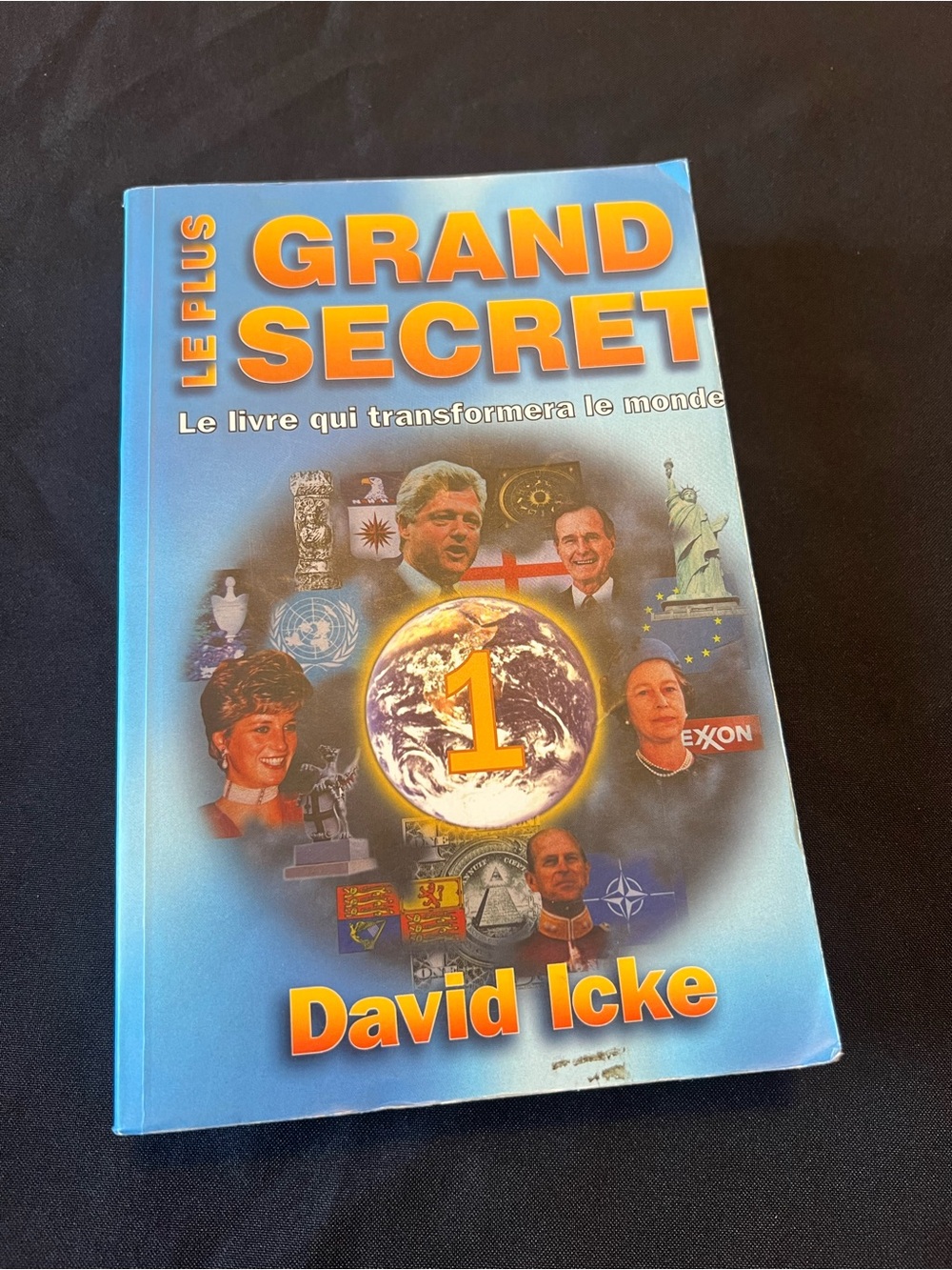David Icke - Le Plus Grand Secret Tome 1 French Edition Paperback Book 2001